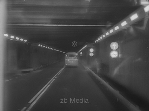 Eröffnung Großer Sankt Bernhard Tunnel 1964