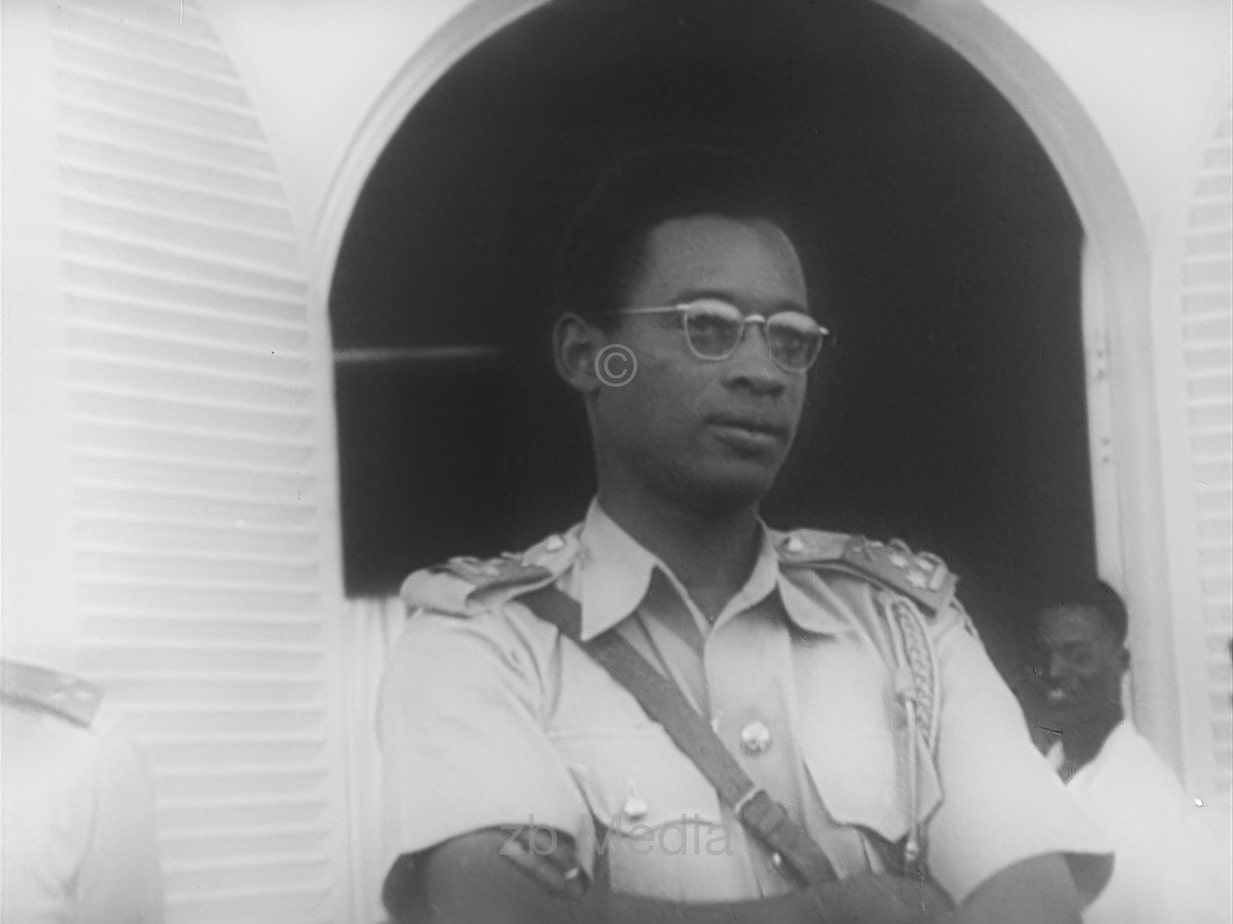 Mobutu Sese Seko im Kongo 1960