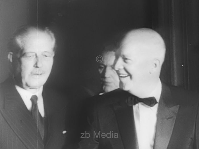 Präsident Eisenhower und Premier MacMillan 1960