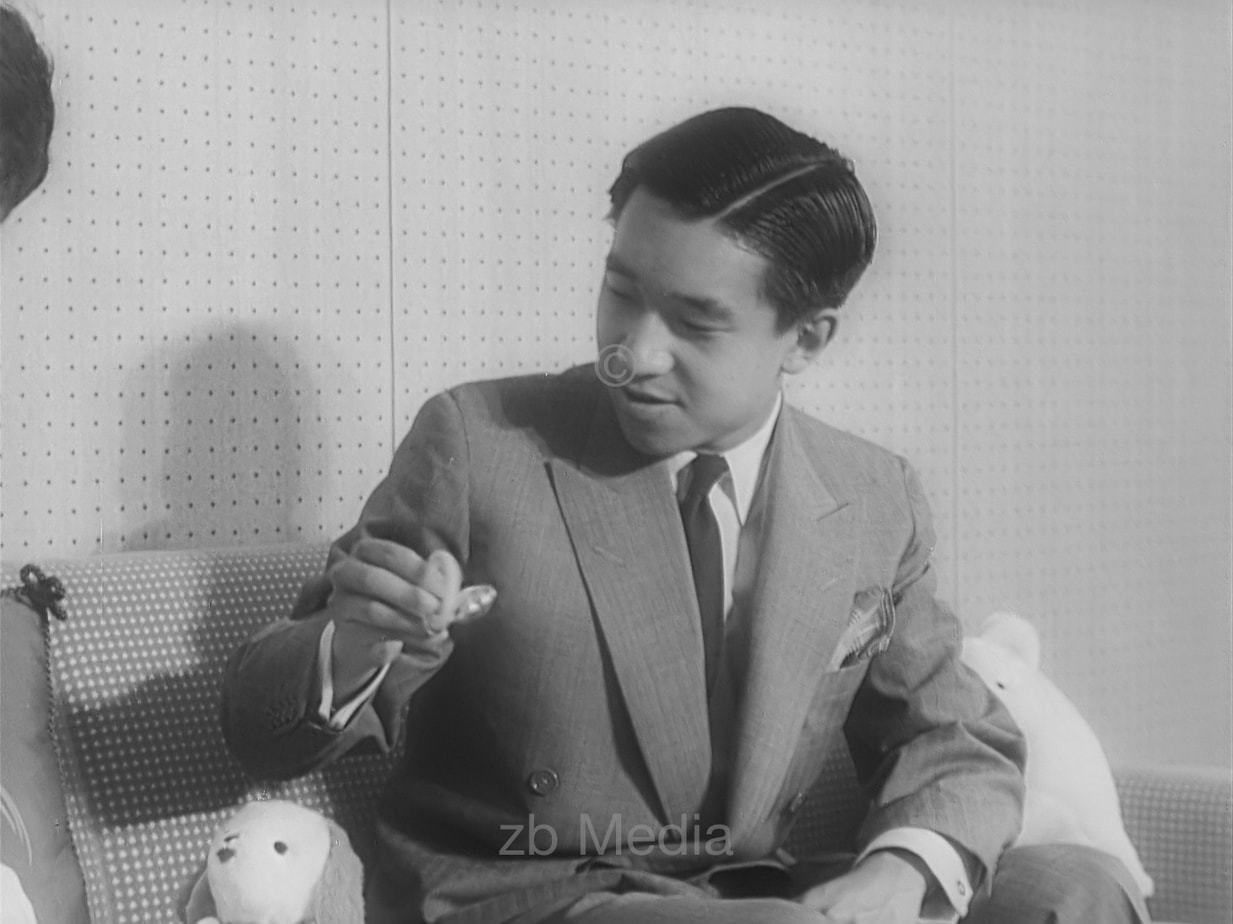 Akihito von Japan 1960