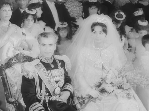Hochzeit Shah Reza Pahlewi und Farah Diba Pahlavi