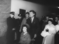 John und Jacqueline Kennedy nach Geburt ihres Sohns