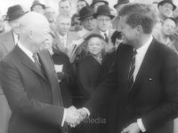 President Elect John F. Kennedy mit Dwight D. Eisenhower