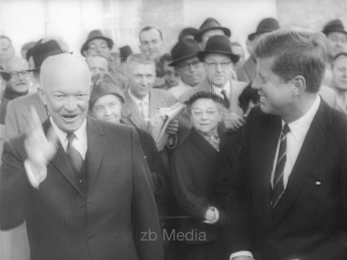 President Elect John F. Kennedy mit Dwight D. Eisenhower