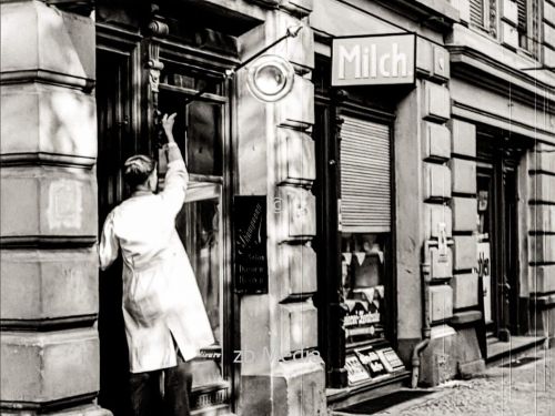 Frisörladen in Berlin 1930