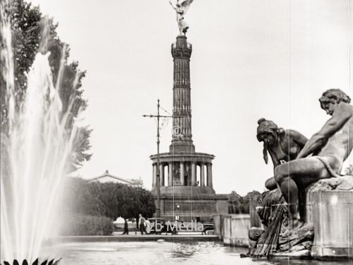 Siegessäule in Berlin 1930