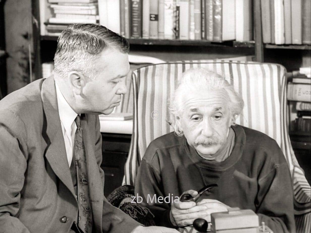 Albert Einstein und Anti-Atombewegung 1946
