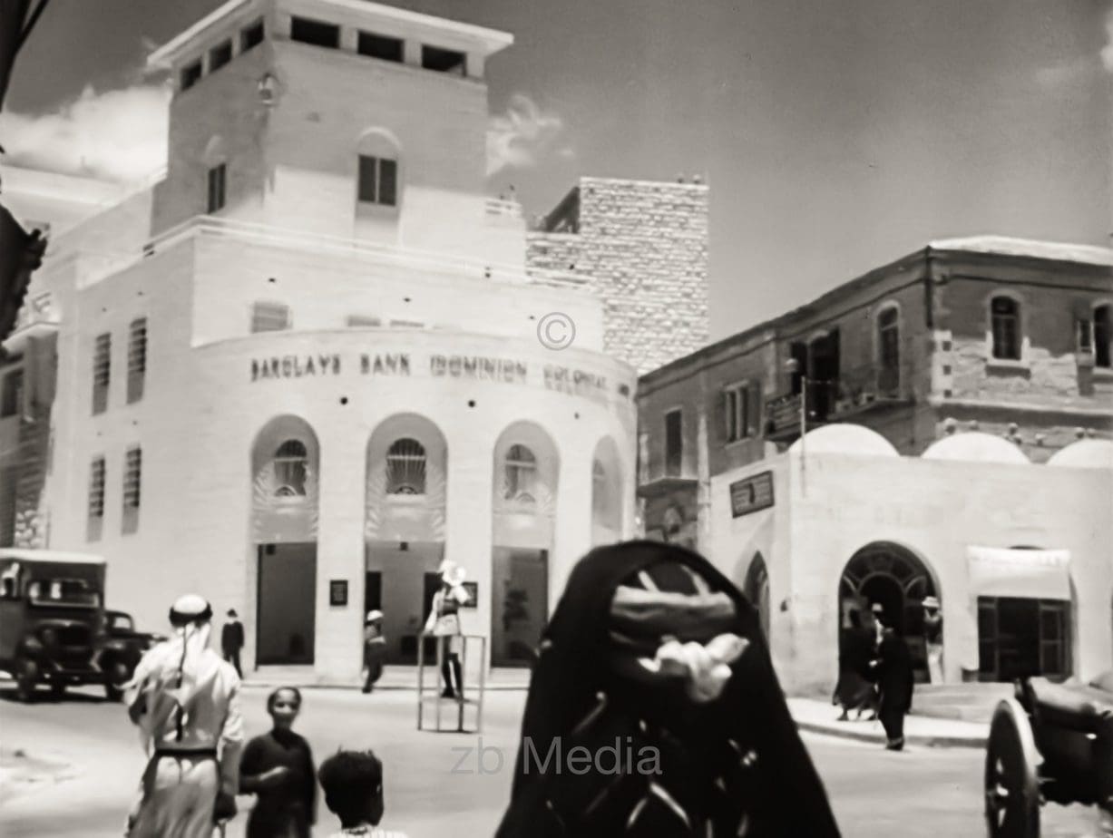 Barclays Bank in Jerusalem 1933