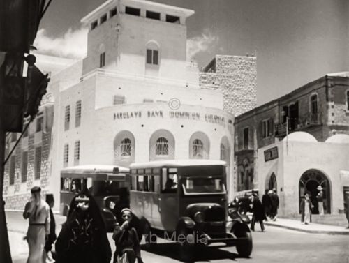 Barclays Bank in Jerusalem 1933