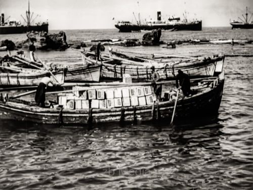 Hafen von Tel Aviv 1937