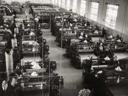 Textilfabrik in Tel Aviv 1937