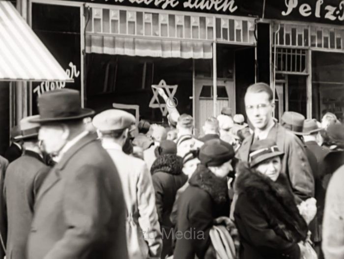 Antisemitische Boykottaktion Berlin 1933