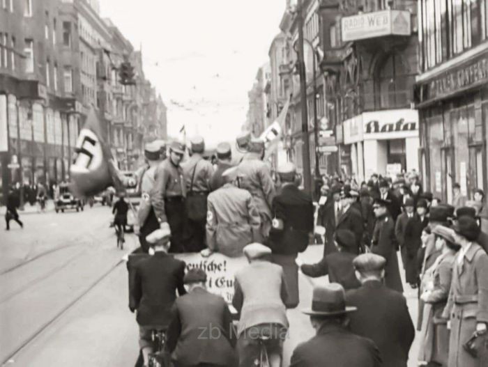 Antisemitische Boykottaktion Berlin 1933