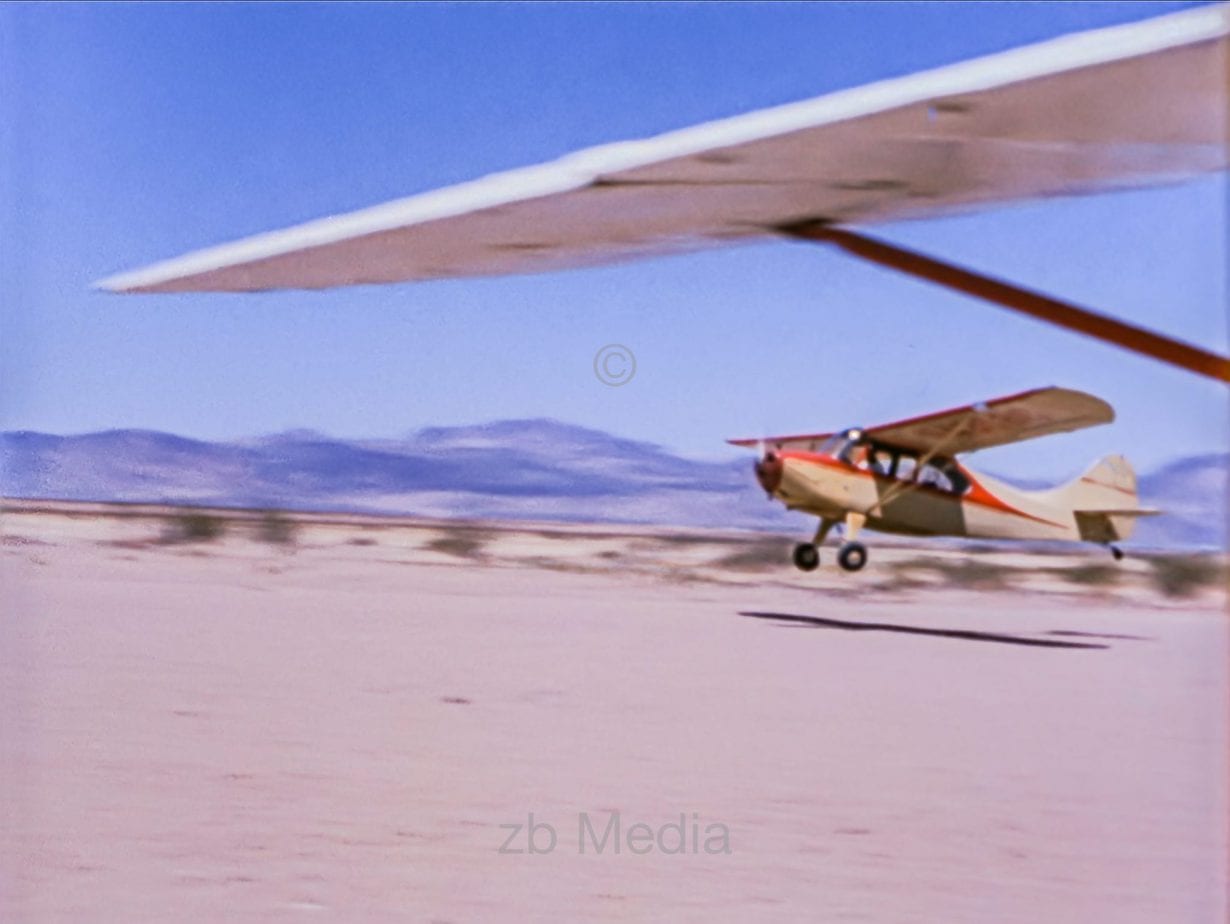 Flugzeugstart USA 1958