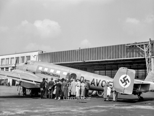 JU 86 C-1 am Flughafen Berlin Tempelhof 1937