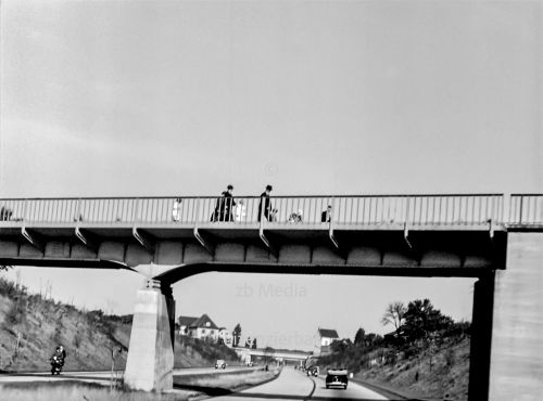 Autobahn bei Oppeln 1937