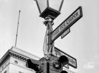 Strßenschild Berlin 1937 Unter den Linden - Wilhelmstraße