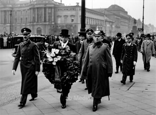 Kranzniederlegung an der Neuen Wache Berlin 1937