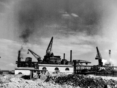 Gaswerk in Berlin 1937