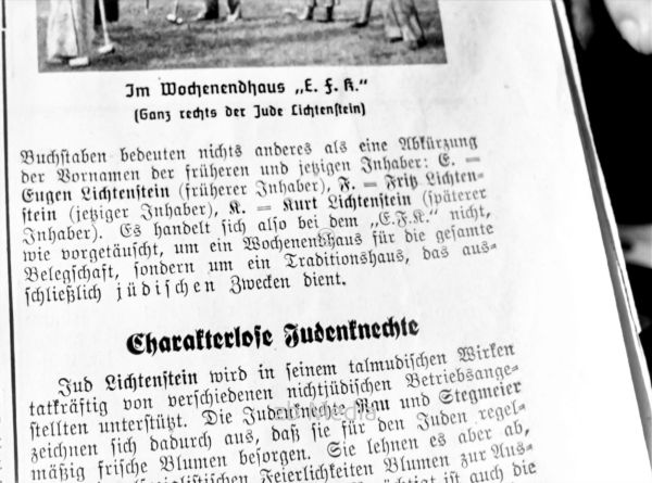 Antisemitismus in Nazi-Deutschland. Der Stürmer vom September 1937