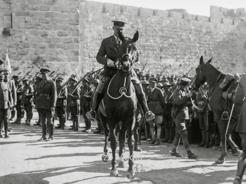 Einzug von Feldmarschall Allenby in Jerusalem 1917
