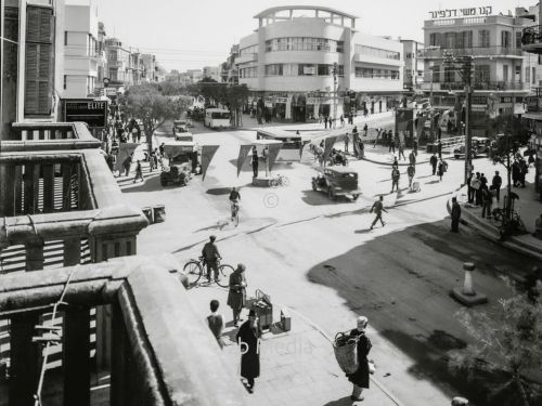 Stadtbild - Straßen in Tel Aviv 1935