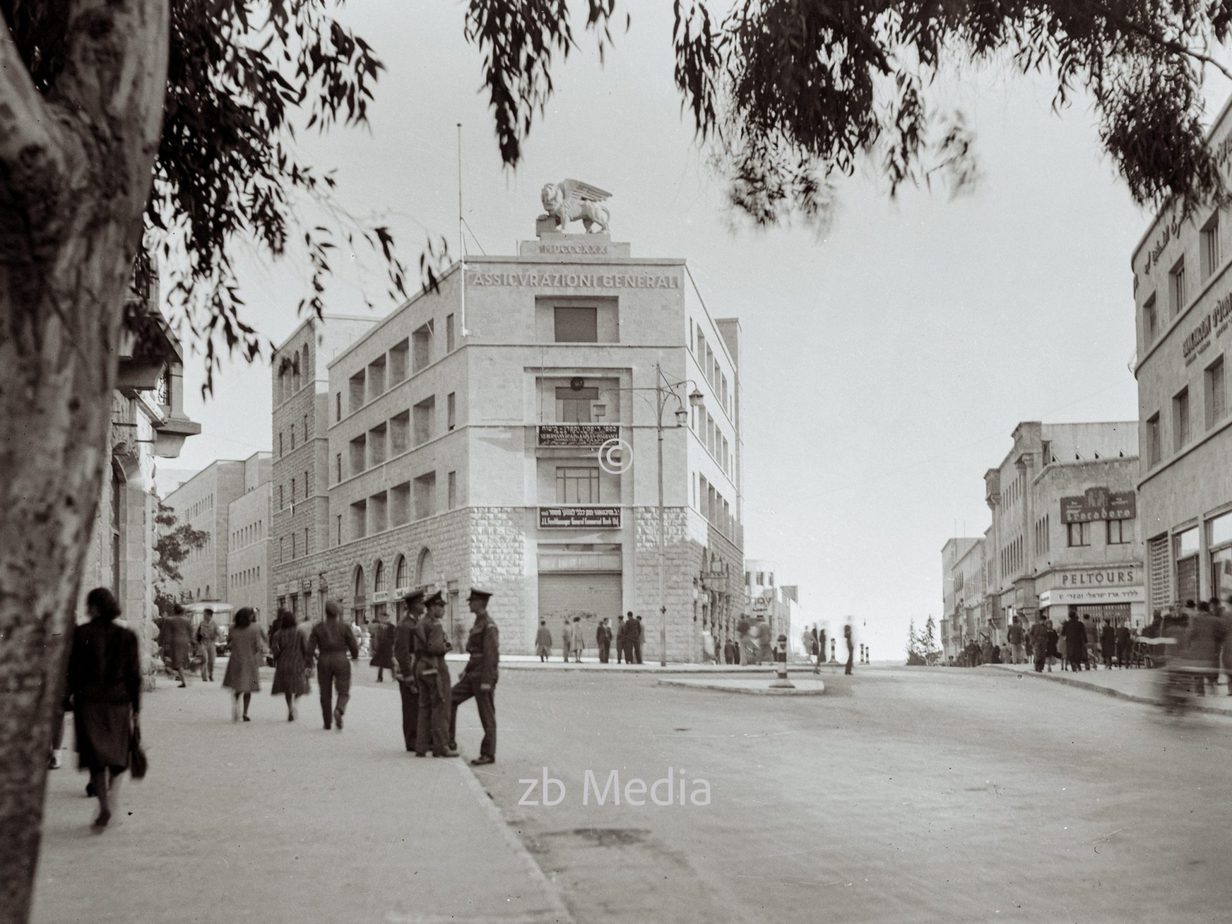 Assicurazioni Generali Gebäude in Jerusalem 1935