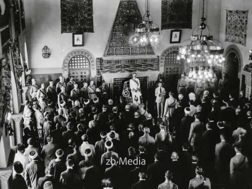 Ankunft von Hochkommisar Sir Herbert Samuel in Jerusalem 1920
