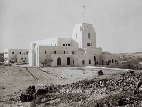 Government House Jerusalem, Residenz des Hochkommissars für Palästina 1930