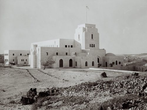 Government House Jerusalem, Residenz des Hochkommissars für Palästina 1930