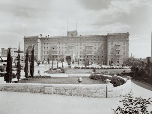 King David Hotel Jerusalem 1935