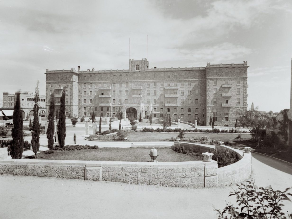 King David Hotel Jerusalem 1935