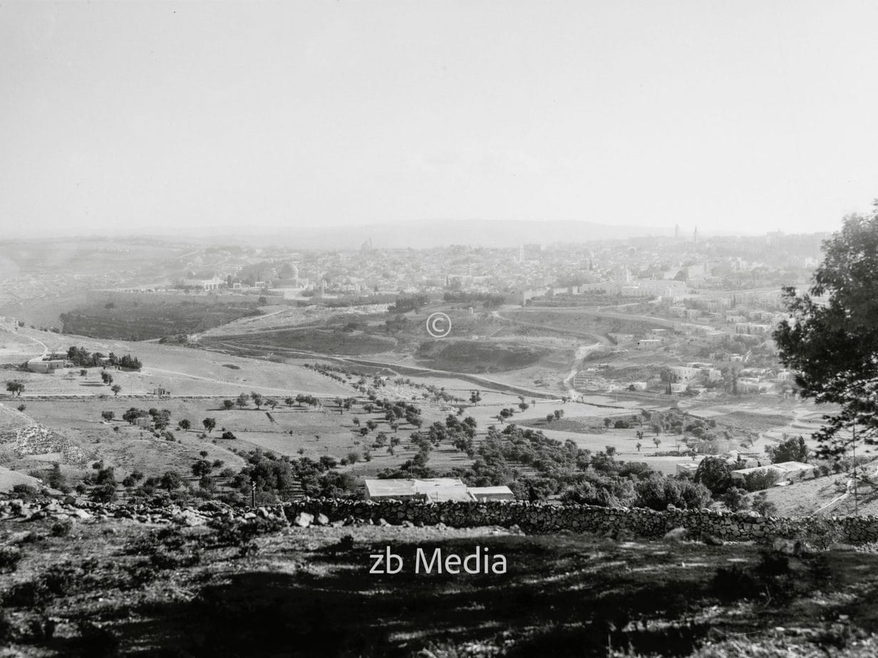 Landschaft in Palästina um 1935