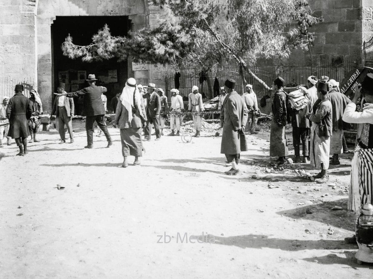 Straße in Jerusalem um 1935