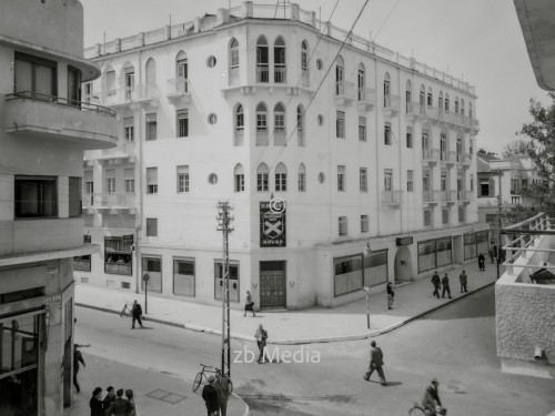 Fassade St. Andreas Haus in Tel Aviv 1935
