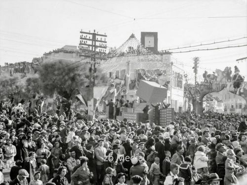 Purim-Karneval in Tel Aviv. 1934