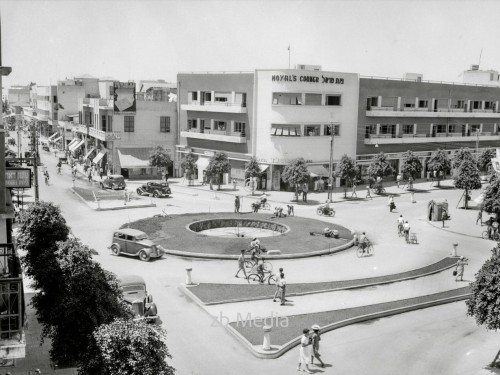 Stadtbild - Straßen in Tel Aviv 1935