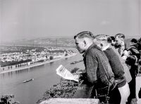 Deutsches Eck bei Koblenz 1937