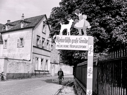 Werbetafel der NSV 1937