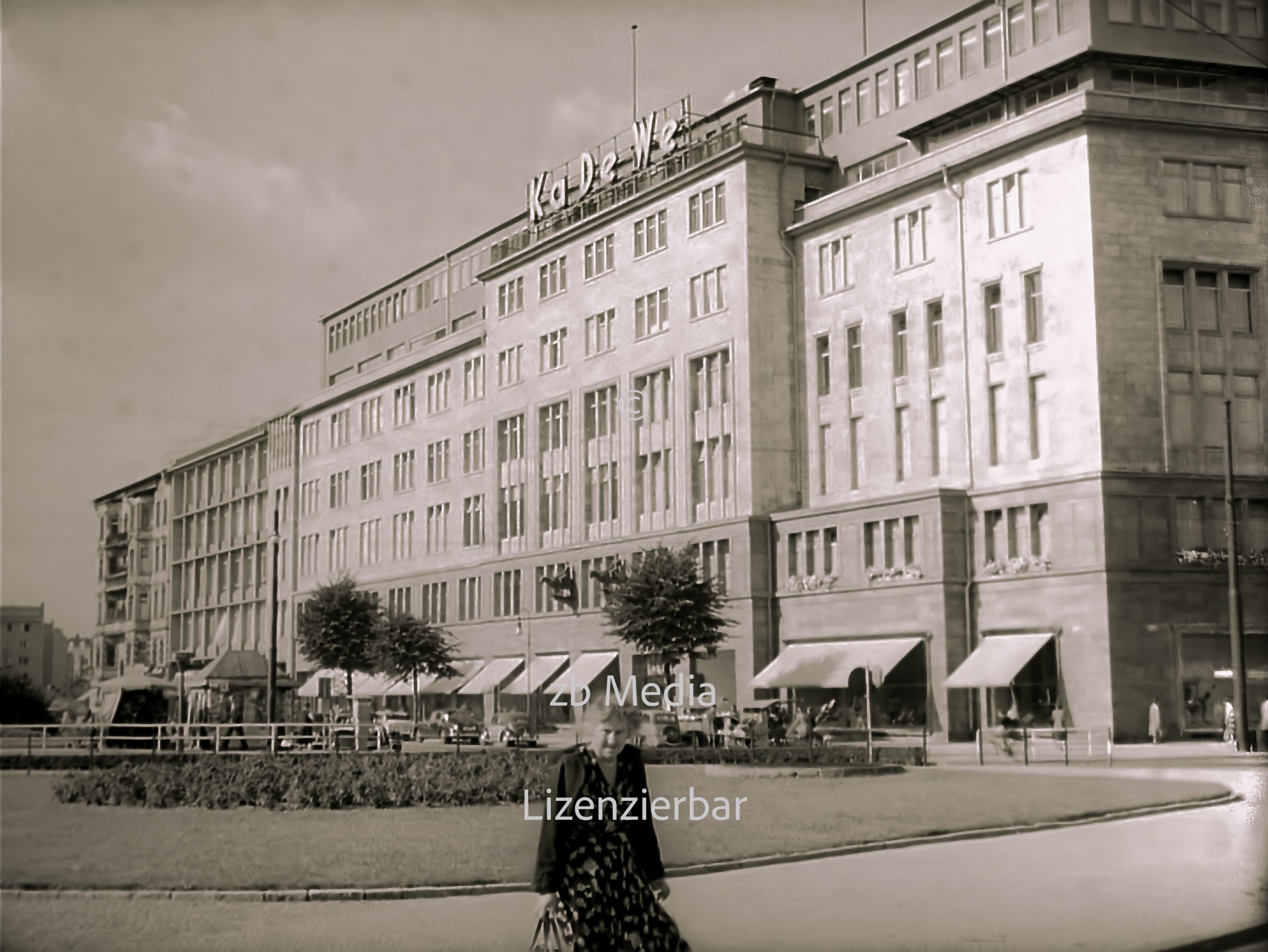 KaDeWe Kaufhaus Berlin 1955