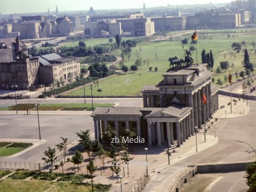 Brandenburger Tor in Berlin 1961