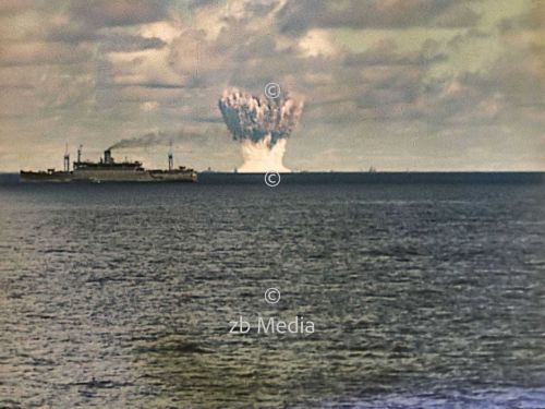 Atombombenexplosion Bikini Atoll