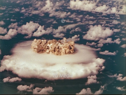 Atombombenexplosion Bikini Atoll