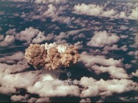 Atombombenexplosion Bikini Atoll