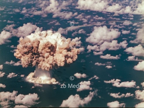 Atombombenexplosion Bikini Atoll