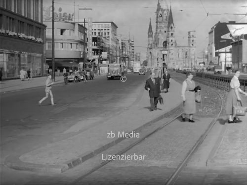 Straße Berlin 1955
