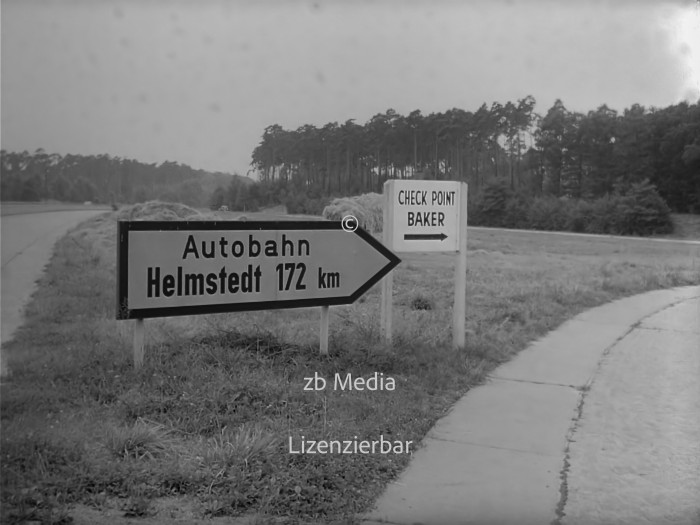 Interzonenautobahn Berlin 1955