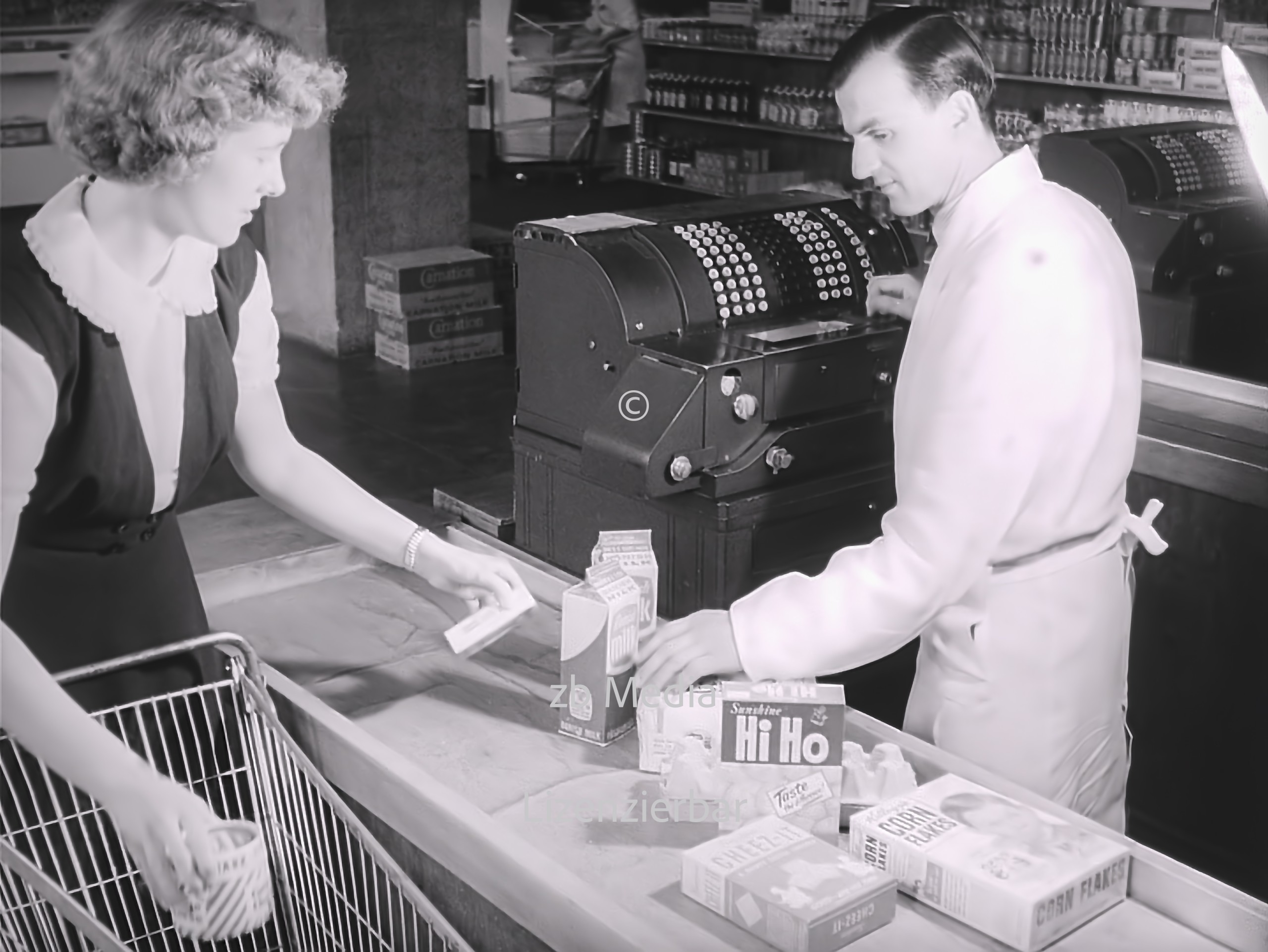 Supermarkt Berlin 1955