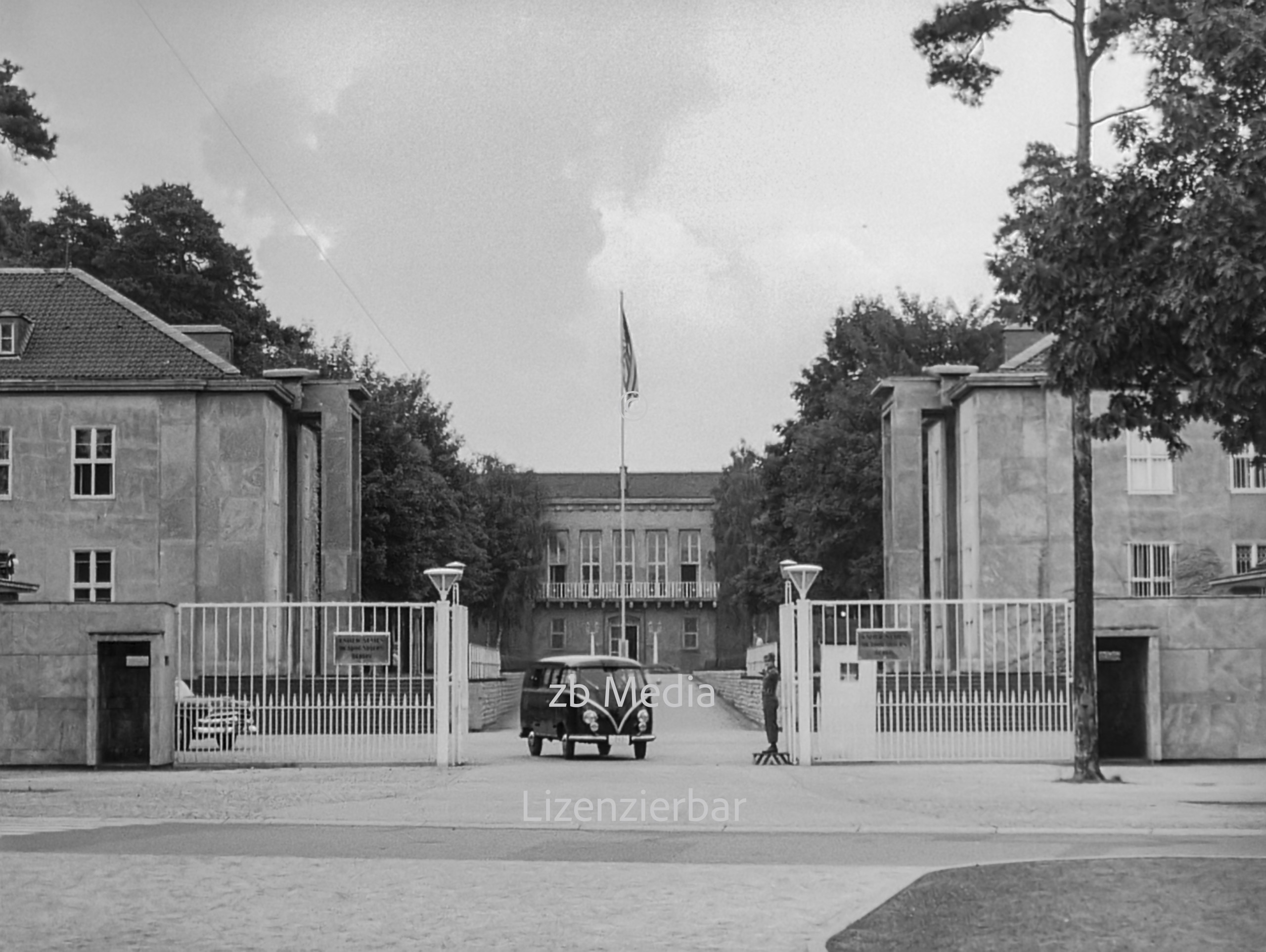 US Hauptquartier in Berlin 1955