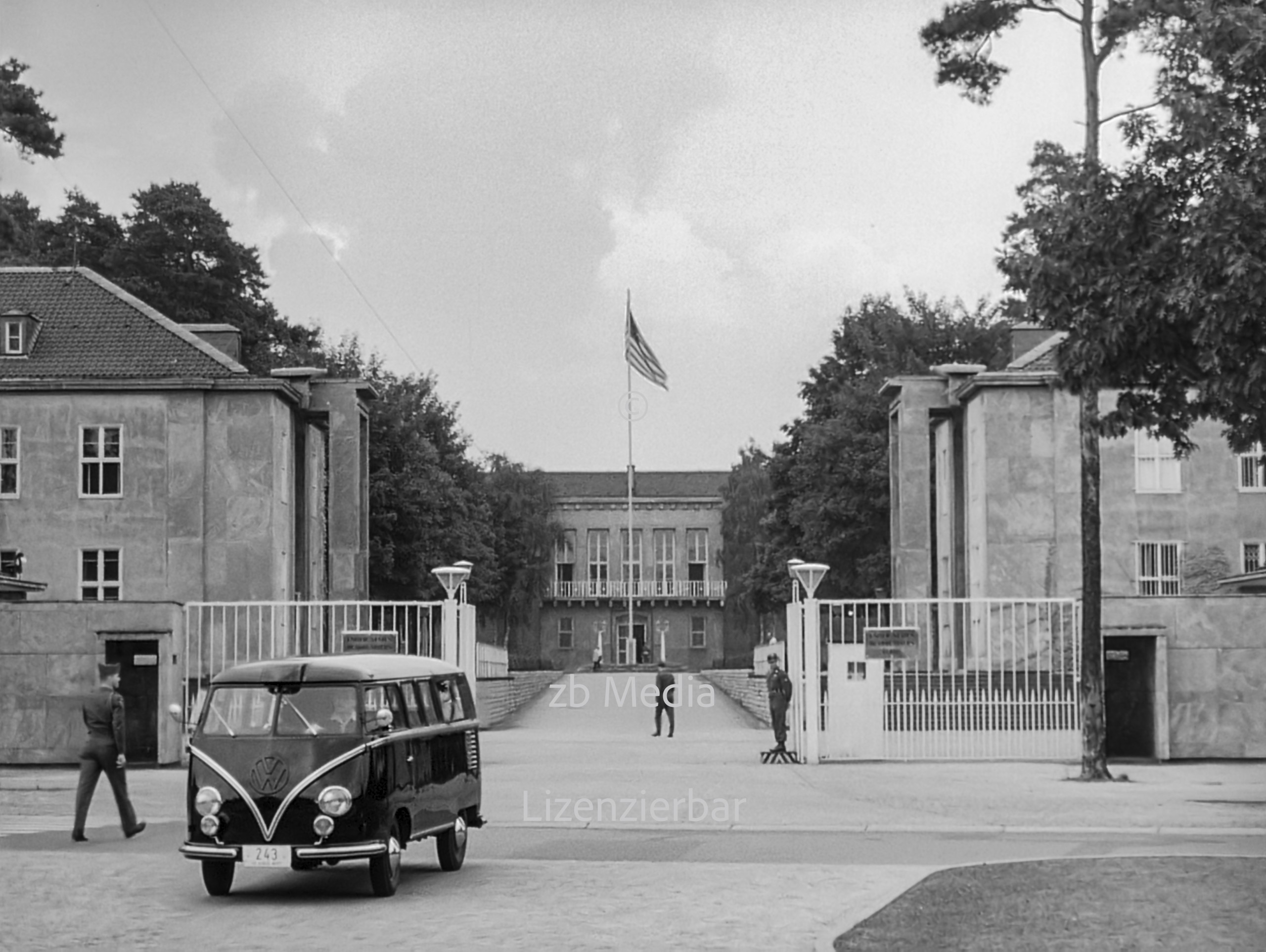 US Hauptquartier in Berlin 1955